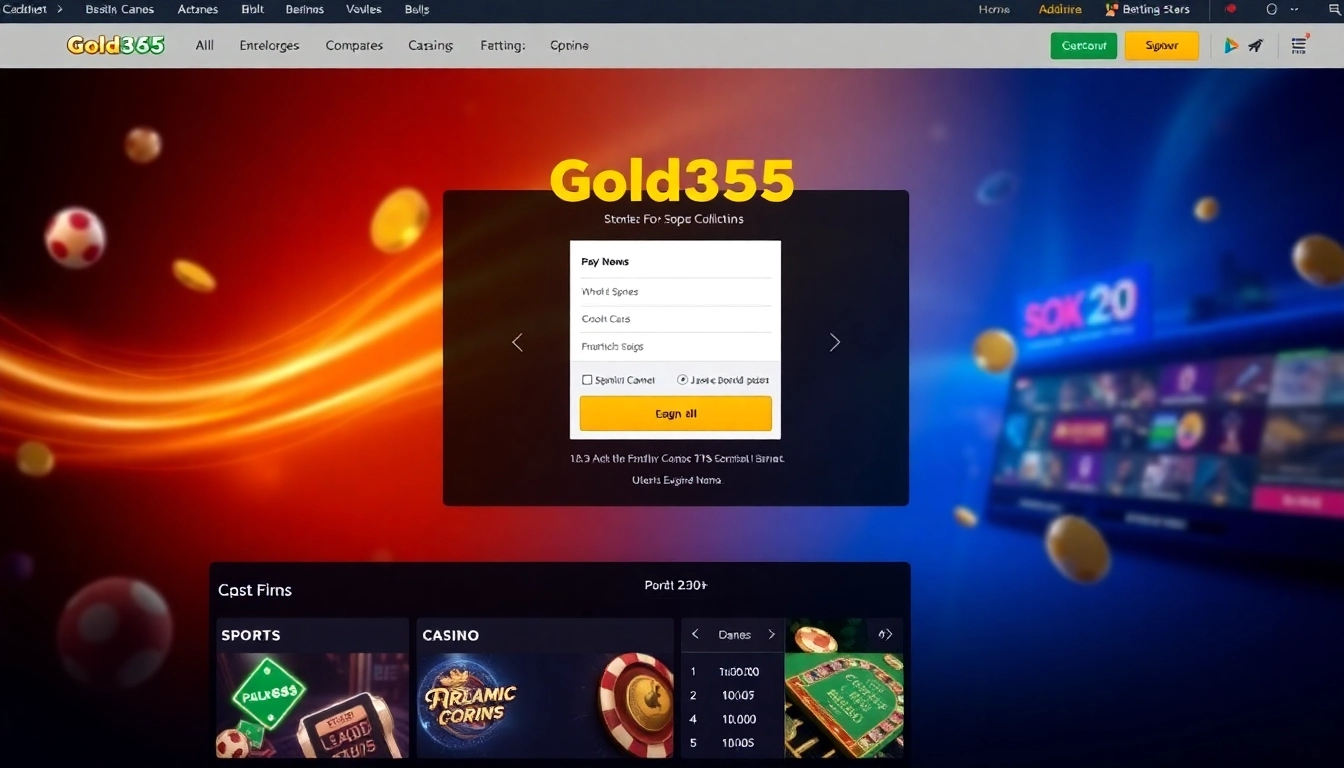 Gold365 ID login screen on a sleek mobile device, featuring sports betting and casino icons, emphasizing security and ease of access for users, clear call-to-action button.