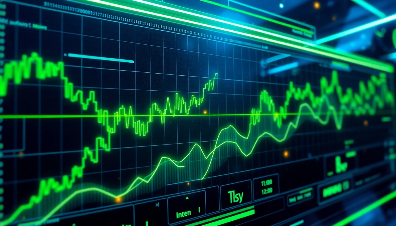 Aicoin digital chart with live market data and dynamic analytics visuals for investors and traders
